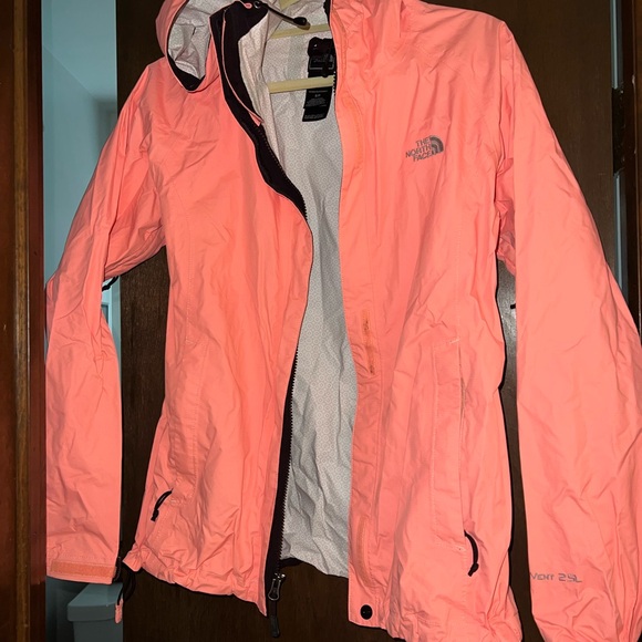 The North Face Jackets & Blazers - The North Face Women's Vibrant Coral Rain Jacket